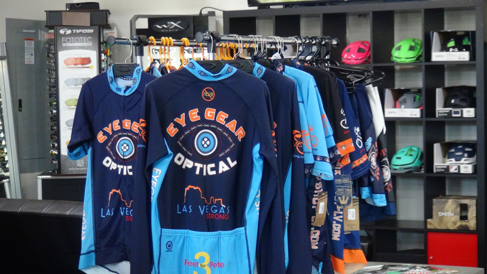 Cycling Jerseys and Sports Eye Glasses at Eye Gear Sport Optics